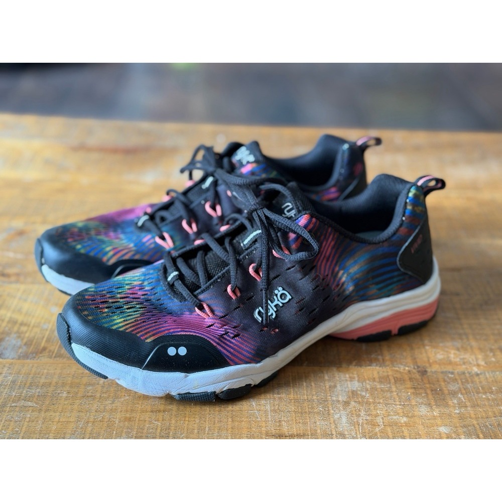 Ryka Vivid RZX Women's Raspberry Purple Mesh Walking Running Shoes Size 8.5 EUC